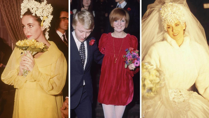 25 легендарных и скандальных свадебных платьев звезд всех времен