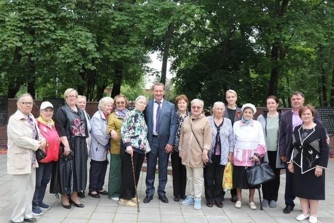 Александр Хрулев на встрече с жителями | Источник: Александр Хрулев / Vk.com