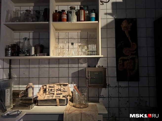 Зал посвящен пыткам отряда 731 | Источник: Максим, читатель MSK1.RU