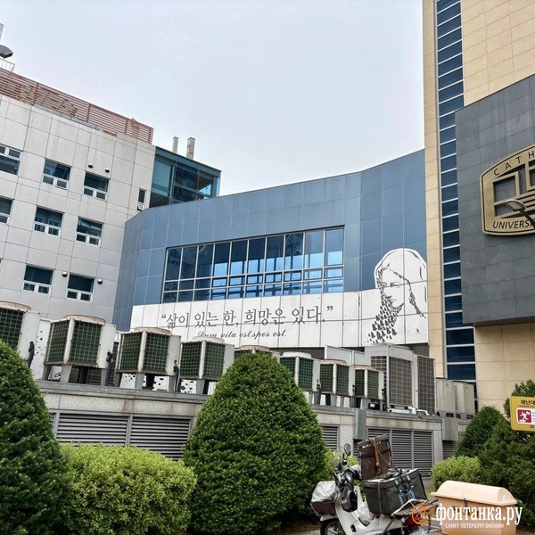 Госпиталь Святой Марии при Католическом университете (The Catholic University of Korea, Seoul ST. Mary’s Hospital) | Источник: FONTANKA.RU
