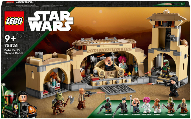 Конструктор LEGO Star Wars. Тронный зал Бобы Фетта