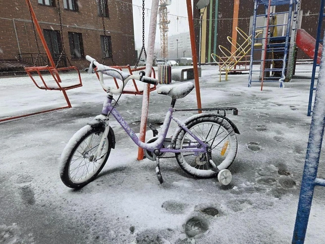 В городе снег идёт уже второй день. | nsk54.online