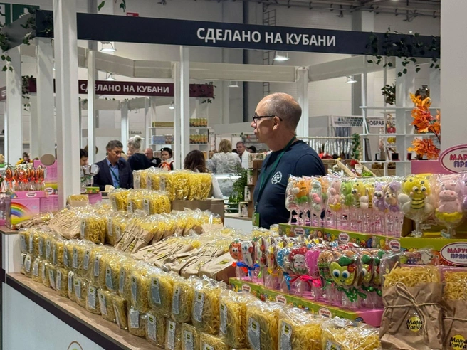Ярмарка уже начала работу | Источник: Кубанская ярмарка / T.me