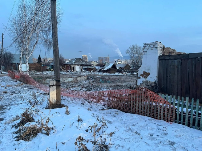 Зимой 2026 года дом снесли | Источник: «Гид в нетуристическом городе» / Telegram