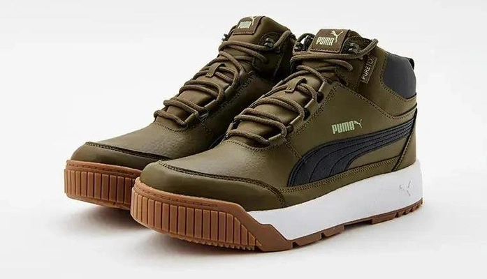 Ботинки Puma Tarrenz SB II Puretex, цвет хаки, RTLACE786801 — купить в интернет-магазине Lamoda