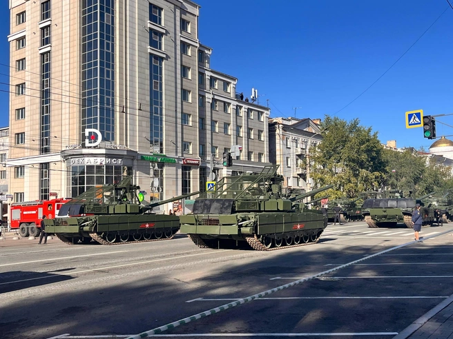 Парад на площади. Как Чита отпраздновала 80-летие окончания Второй мировой войны: онлайн | Источник: Егор Захаров / CHITA.RU