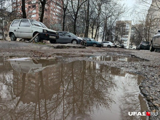 И как тут проехать на Оке? | Источник: Булат Салихов / UFA1.RU