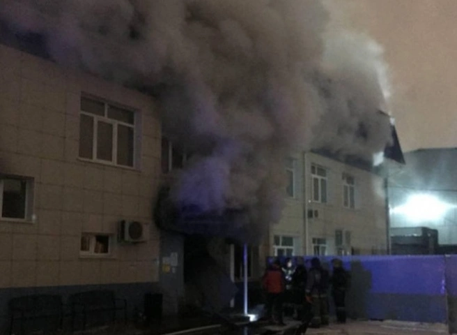 В Рязани произошел пожар в медицинском центре | ya62.ru