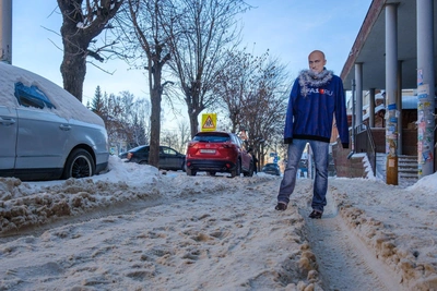 Уборка снега в центре Уфы отложена на две недели