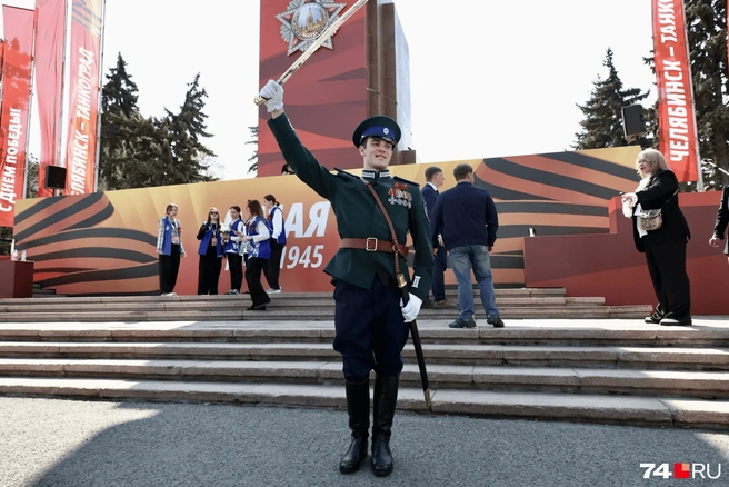 В параде принял участие 25-летний ветеран СВО | Источник: Наталья Лапцевич