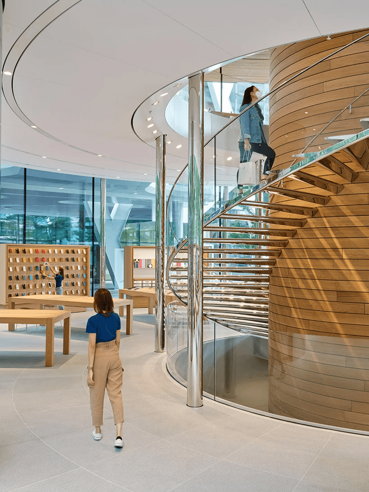 Новый бутик Apple Store в Бангкоке: проект Foster + Partners