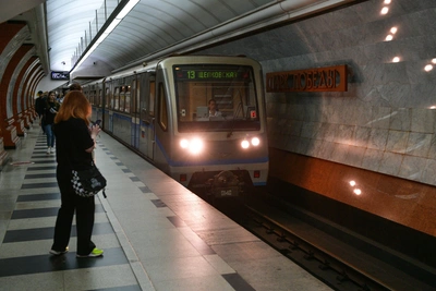 В Москве закрыли четыре станции синей ветки метро до 8 мая