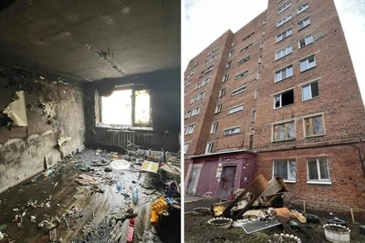 Трехлетний ребенок погиб при пожаре на Левобережье