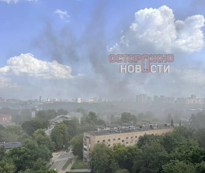 В Королеве пожар в ЦНИИмаш | Источник: Осторожно, новости / T.me