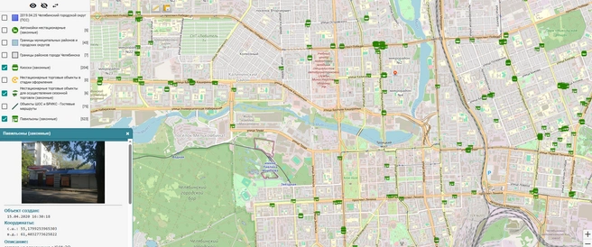 Сплошная идиллия | Источник: gis.gov74.ru/Map/190