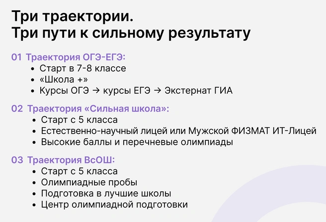 Каждая траектория дает результат, если начать вовремя | Источник: Ирина Калмыкова