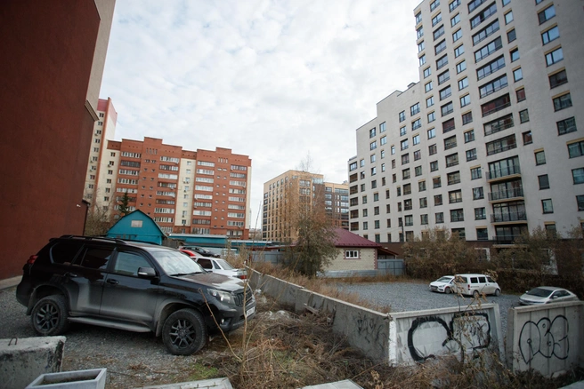 Так выглядит пустые участки рядом | Источник: Андрей Бортко / NGS.RU