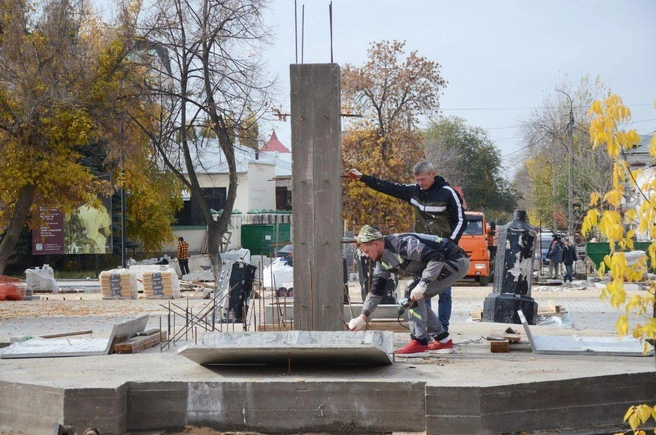 Памятник Ленину обещают вернуть до 1 декабря | Источник: администрация Оренбурга