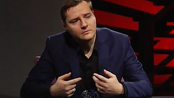 Дмитрий Волхов во время испытания