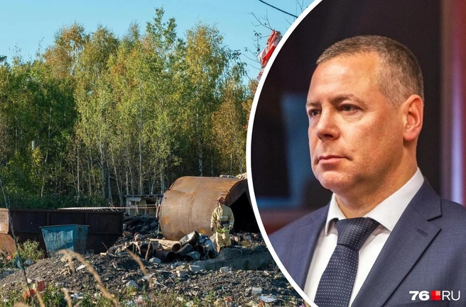 Губернатор Ярославской области озвучил последствия трагедии на заводе пиротехники в Кубринске | Источник: Александр Куренной / 76.RU, Кирилл Поверинов / 76.RU