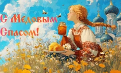 Лучшие поздравления с Медовым Спасом в России 2025 года