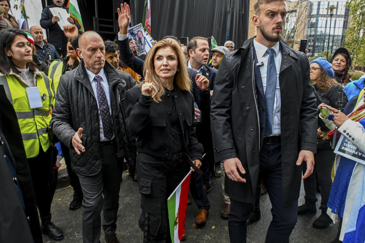 Иранская принцесса Ясмин Пехлеви присоединилась к митингу в поддержку Израиля