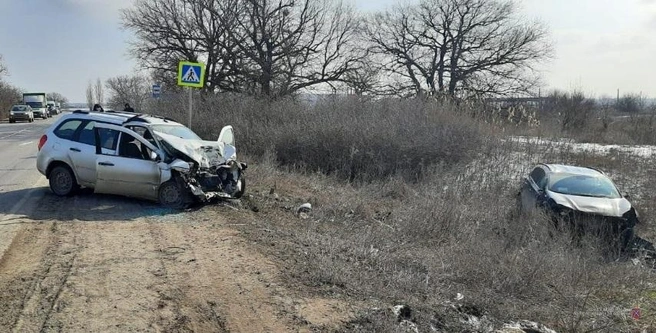 Предполагаемым виновником аварии стал водитель кроссовера | Источник: ГУ МВД России по Волгоградской области