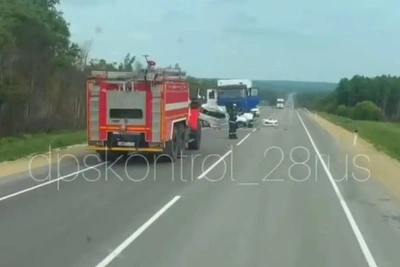 В ДТП на федеральной трассе в Приамурье погиб один человек