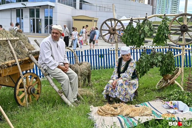 На Сабантуе можно будет познакомиться с традиционными ремеслами | Источник: Василина Любимова / 59.RU