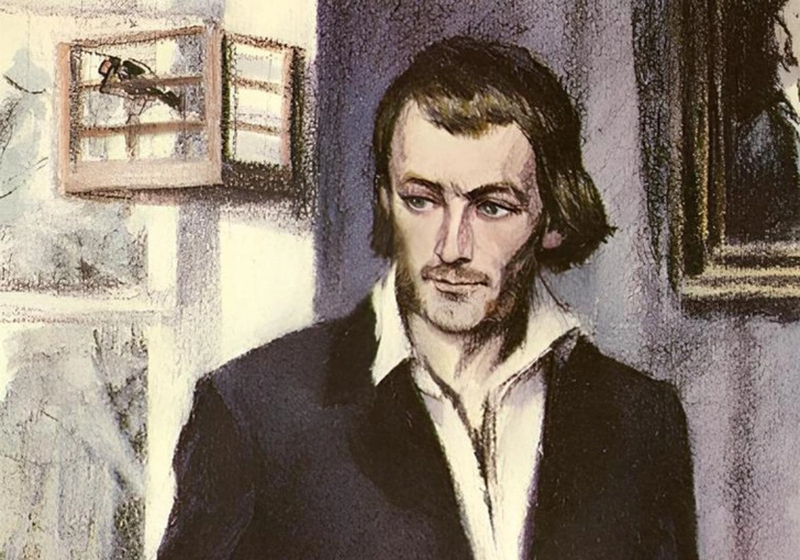 Давид Боровский. Иллюстрация к роману «Отцы и дети» | Источник: Соцсети