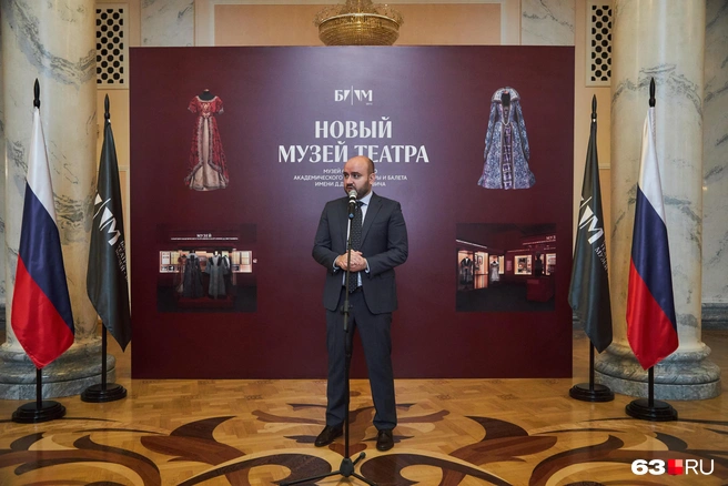 На открытии музея побывал и глава региона Вячеслав Федорищев | Источник: Роман Данилкин / 63.RU