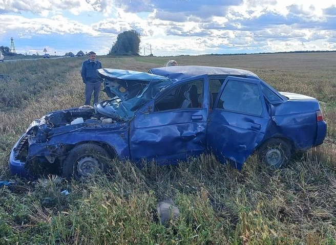 22-летний рязанец пострадал при опрокидывании «десятки» в Кораблинском районе | ya62.ru