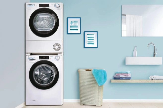 Машины можно установить в колонну | Источник: Haier Europe