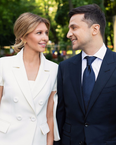 Леди Зеленская: как одевается супруга президента Украины