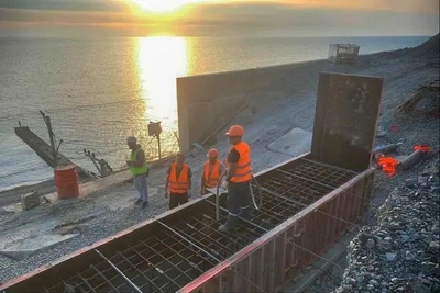 В Сочи возобновили дорожные работы на Мамайском перевале