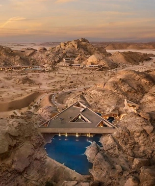 В Саудовской Аравии открылся дизайн-отель Desert Rock Resort