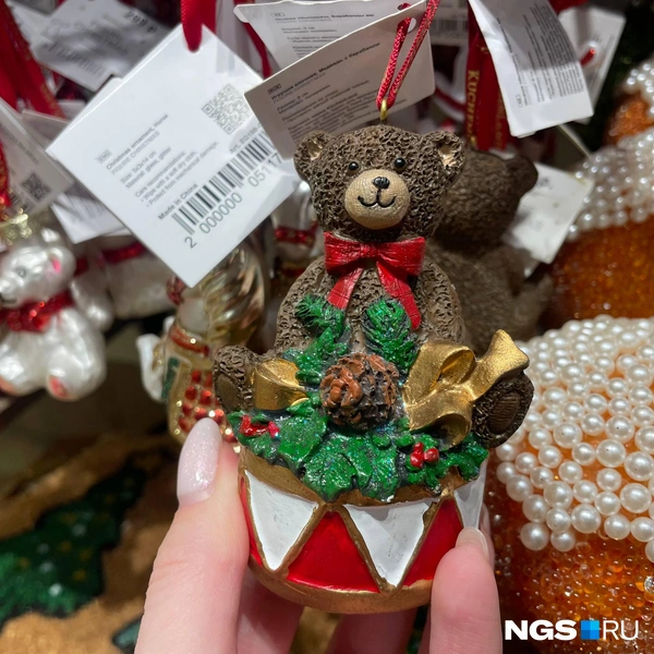 Вот такой новогодний симпатяга за 599 рублей  | Источник: Алёна Золотухина / NGS.RU