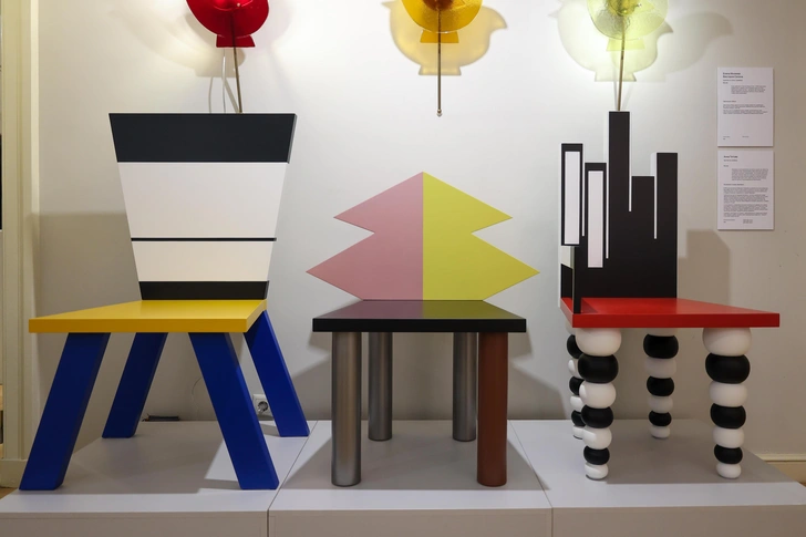 Анна Титова. Стулья «Малевич» | Источник: пресс-служба выставки