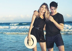 Даутцен Крез в летней кампании H&M