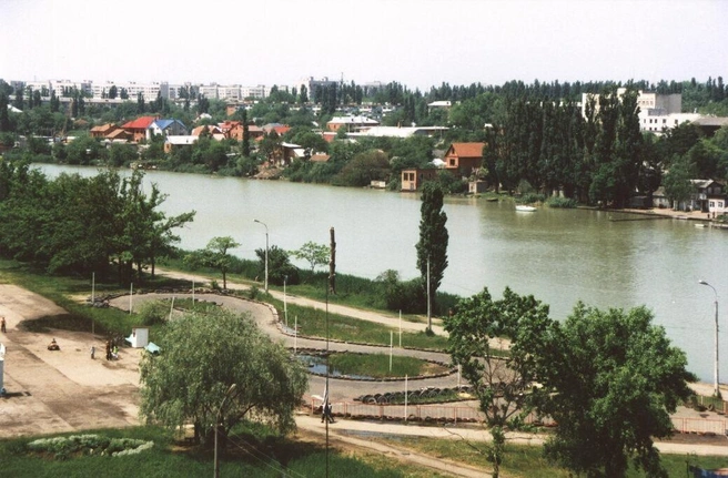 Парк 40-летия Октября, вид с колеса обозрения, 1998 год  | Источник: Кирилл Войтенко