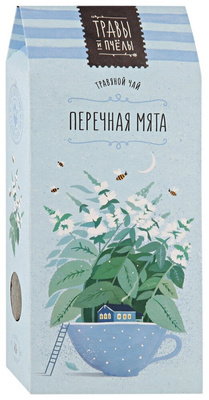 «Травы и пчелы», чай травяной, перечная мята