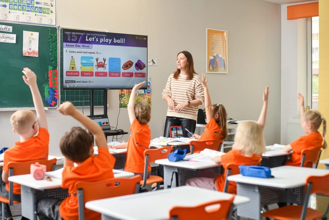 В Rittel school уделяют особое внимание изучению английского языка | Источник: Rittel school