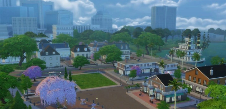 Гид по мирам в The Sims 4: все города, локации и семьи | Источник: скриншот The Sims 4
