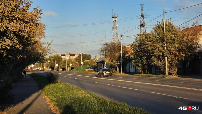 Улица Бажова | Источник: Дарья Никитченко / 45.RU