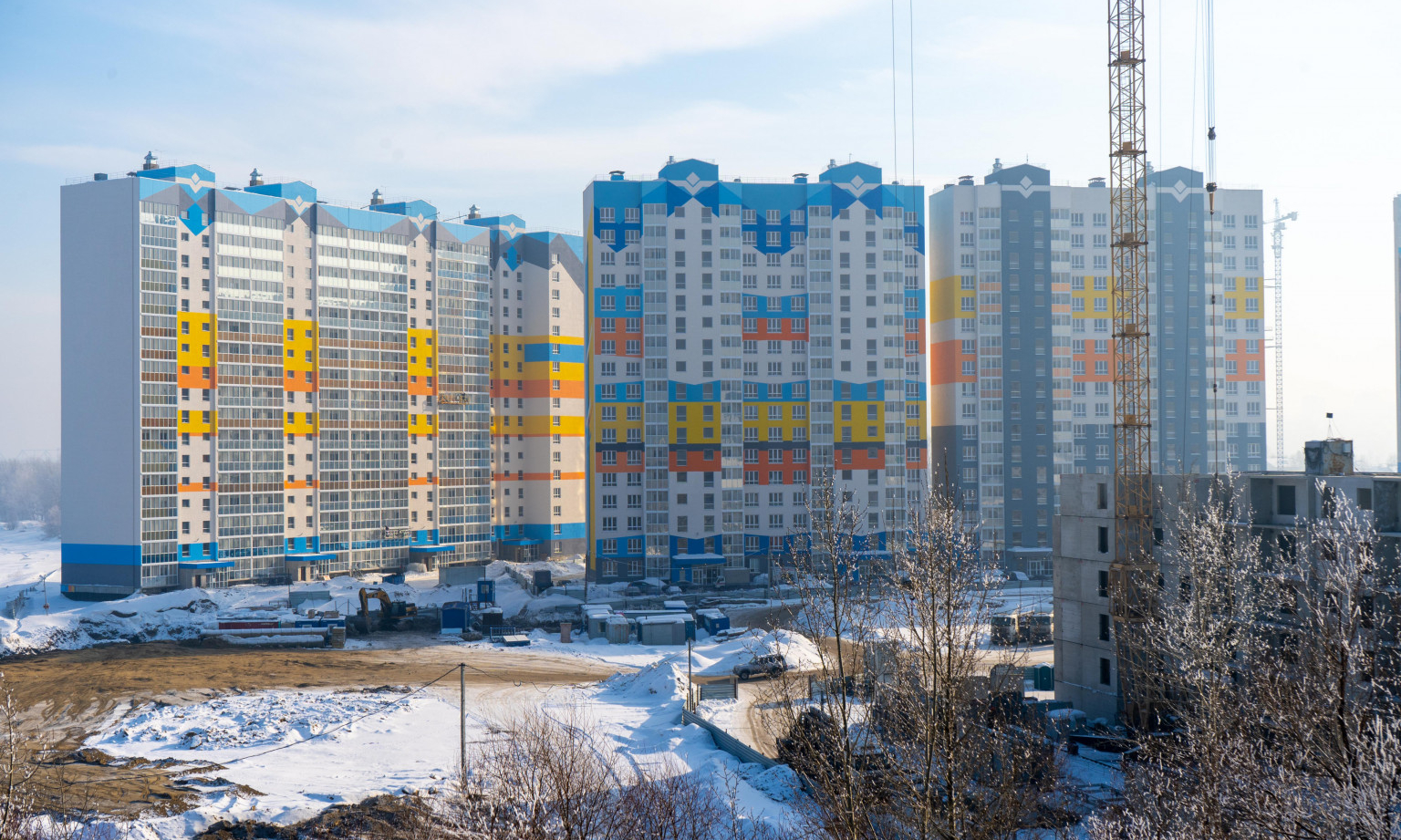 Власти Новосибирской области рассказали, когда застройщики снова начнут работу