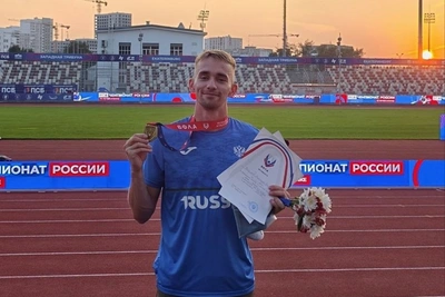 Хабаровский спринтер завоевал золото чемпионата России