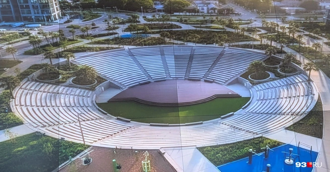 Представленный на конференции концепт не относится к будущему парку | Источник: Максим Дмитриев / 93.RU