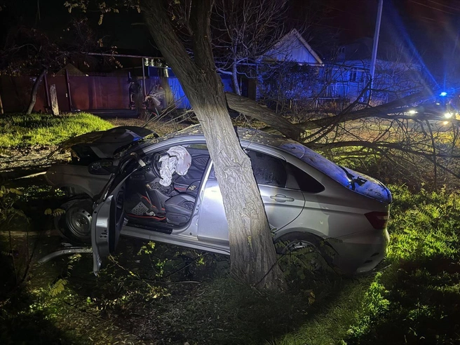 Мужчину без прав и 33-летнего пассажира доставили в медучреждение | Источник: Госавтоинспекция Ставропольского края