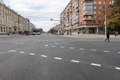 Красноармейский проспект в Туле готов на 99%