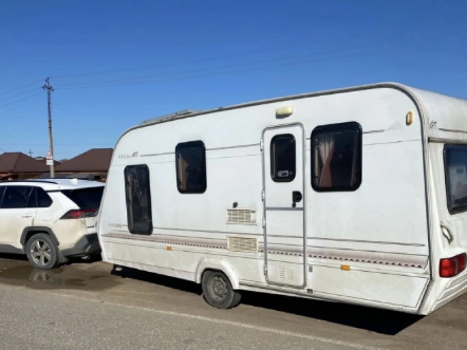 Автомобиль с прицепом | Источник: ГУ МВД России по Астраханской области